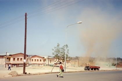 Sandstorm in Seghen - Mai Temenai Asmara.