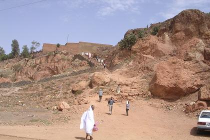 People living in the hills of Acria - Asmara.