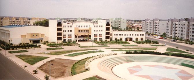 Gymnasium, elementary school, kindergarten and festival facilities