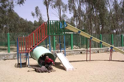 Asmara zoo near the road to Asmara