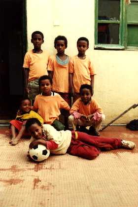 Eritrea - Asmara - Sembel.Football fellows of the nephew of Aster.