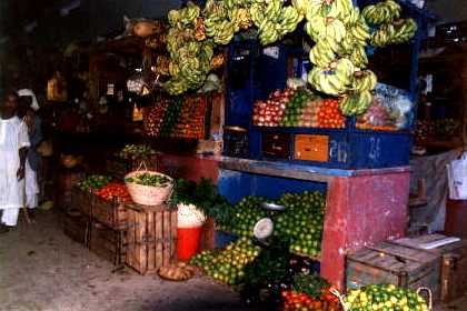 Keren - Eritrea. Covered market.