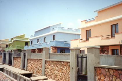 New housing complexes at Haz Haz - Asmara Eritrea.