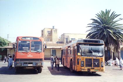 Mede Ertra bus station Asmara Eritrea.