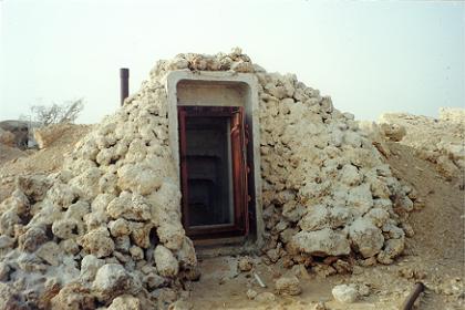 Subterranean prison at one of the Dahlak Islands.