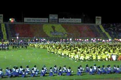 Celebration of 10 years independence in Asmara Stadium.