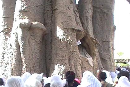 Women praying at the shrine of Mariam Dearit - Keren Eritrea.