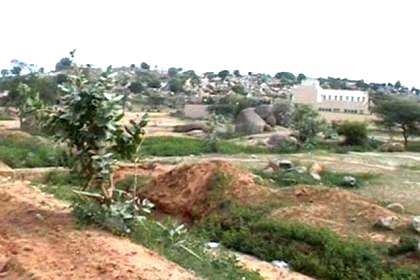 The landscape around Barentu, capital of the Gash Barka region.