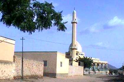 The famous mosque of Agordat - second largest of Eritrea.