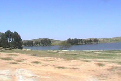 Beautiful lakes close to Emba Derho.