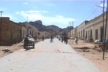 The streets of Senafe.