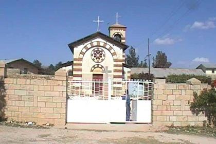 Little catholic church in Adi Keih.