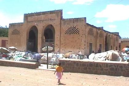 The cereal market of Mendefera.