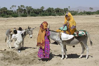 Banks of the Barka River - Agordat Eritrea.