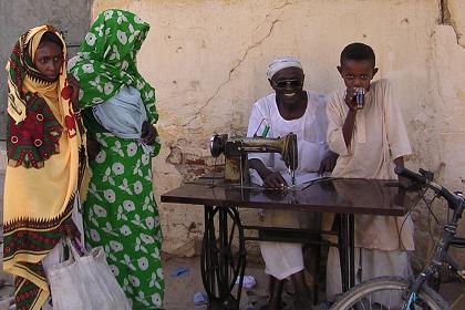 Tailor shop - Agordat Eritrea.