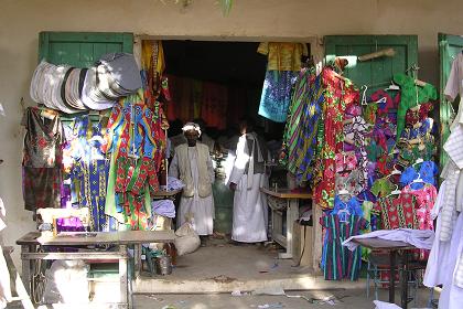 Tailor shop - Agordat Eritrea.