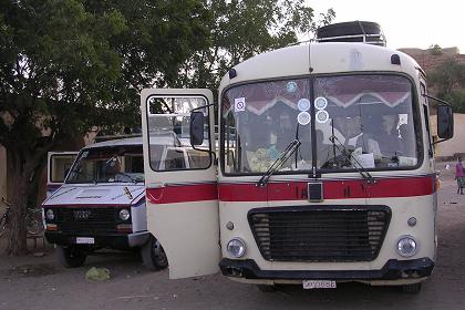 The bus to Keren - Agordat Eritrea.