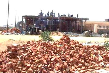 Construction activities in Kushet - Asmara.