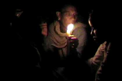 Power failure at the eve of the wedding in Kahawta.