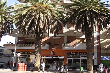 Damera bar & pension in Harnet Avenue - main street of Asmara.