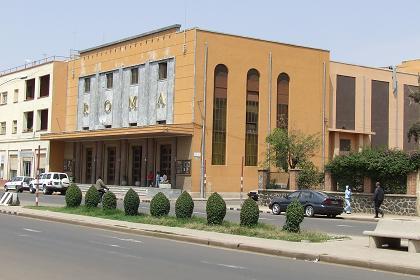 Renovated Cinema Roma - Asmara Eritrea.