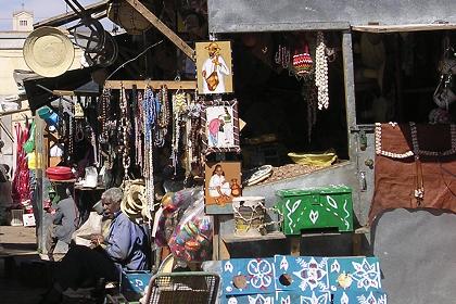Household utensils and souvenir market - Asmara Eritrea.