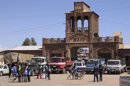 Entrance of Medeber markets - Asmara Eritrea.