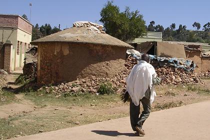 One of the last traditional houses in Akria - Asmara Eritrea.