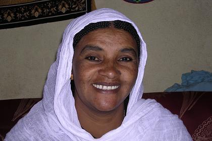 Freweini his wife - Asmara Eritrea.