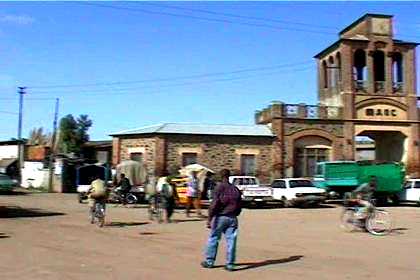 Medeber market and workshops - Asmara Eritrea.