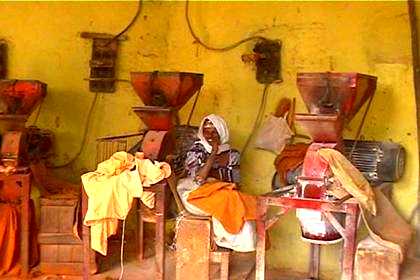 Spices factory - Medeber market Asmara Eritrea.