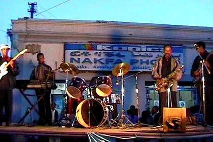 Performances of various military bands - Harnet Avenue Asmara.