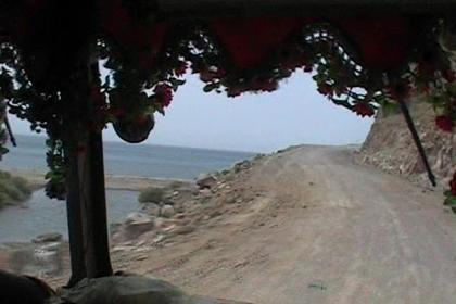 The road to Assab following the Red Sea coast.
