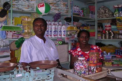 Small grocery shop in Assab.