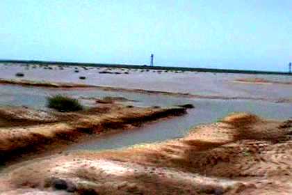 Salt ponds of Assab.