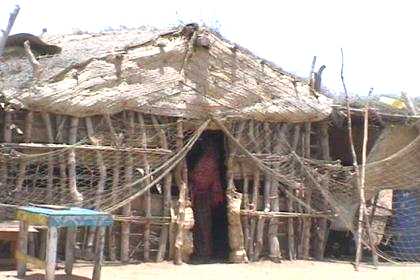 Fishermen's hut in Tio.