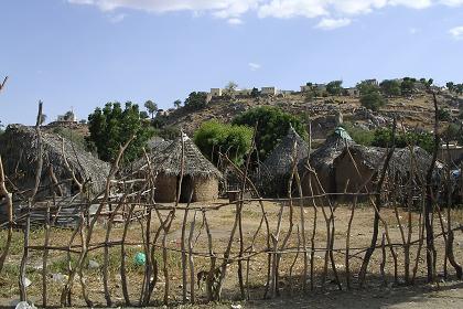 Traditional dwellings - Barentu Eritrea.