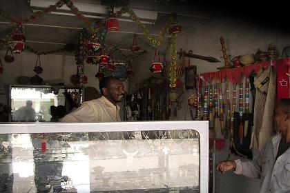 Silver smith and souvenir shop - Keren Eritrea.