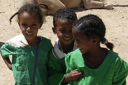 Local children - Keren Eritrea.