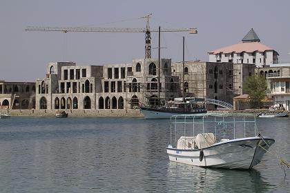 Construction of a new housing complex - Massawa Eritrea.