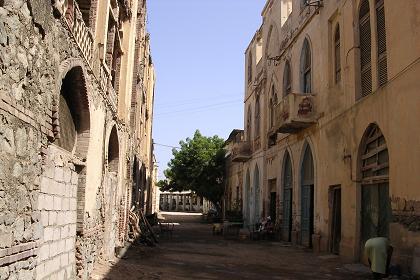Small alley - Massawa Eritrea.