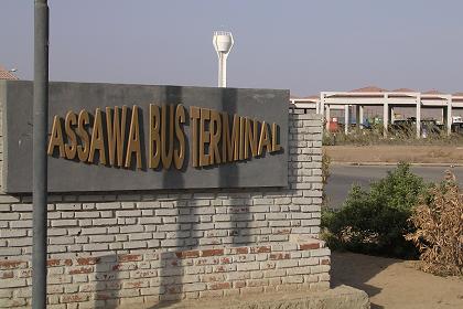 Massawa bus terminal.