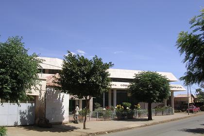 Offices of the Commercial Bank of Eritrea in Mendefera.