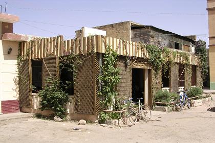 Little bar in the center of Asmara Eritrea.
