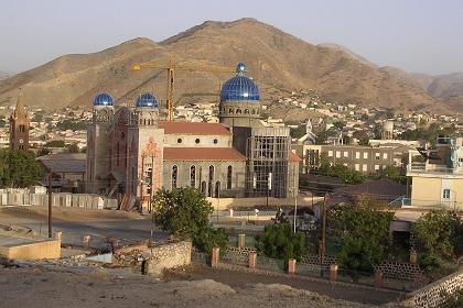 View on Keren from one of the hills.