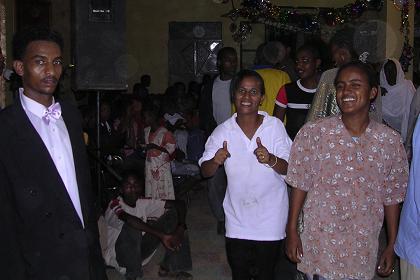 Dancing at the wedding in Keren Eritrea.