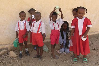 Local children - Agordat Eritrea.
