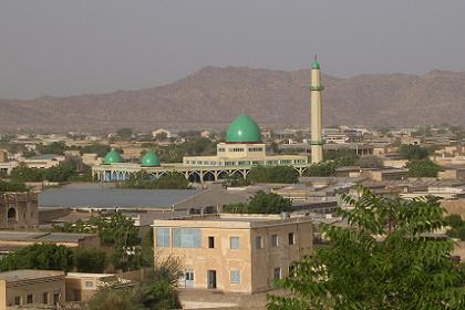 View over  Agordat Eritrea.