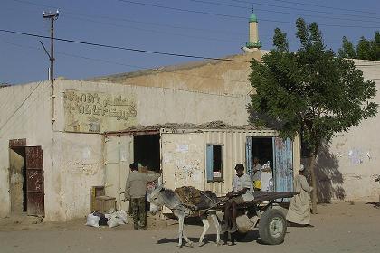 Small grocery shop - Agordat Eritrea.