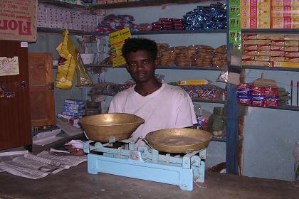 Small grocery shop - Keren Eritrea.